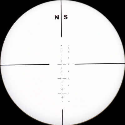 3-9X42IR iluminó la gama larga del retículo que cazaba los alcances para la ballesta