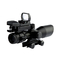 2.5-10x40 con el laser rojo y el alcance rojo de Dot Sight Illuminated Tactical Hunting