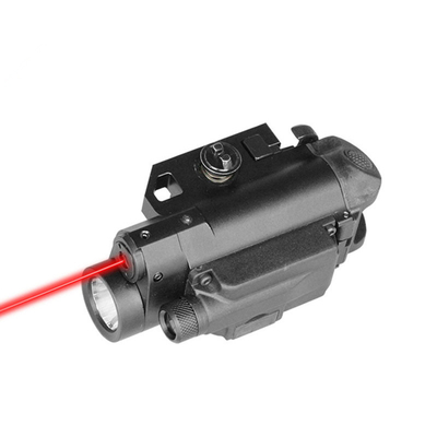 linterna táctica 88*40*49m m del laser 650nm del metal rojo de la cámara